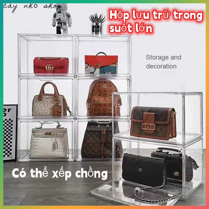 Hộp Trong Suốt Đựng Sách ，tủ đựng túi xách,tủ đựng bình sữa , tủ mica trong suốt，kệ đựng túi xách，hộp đựng túi xách