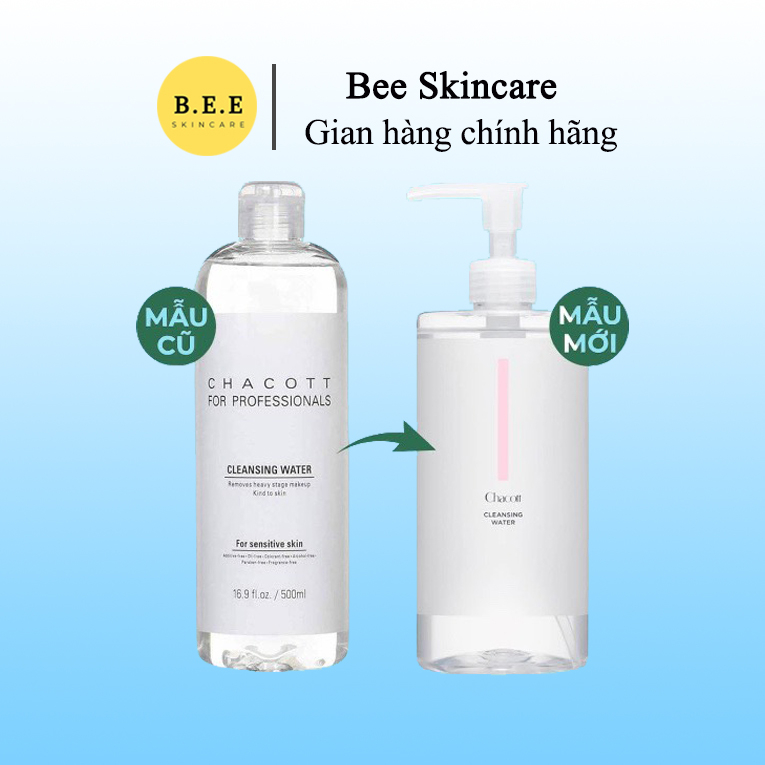 Nước tẩy trang Chacott for Professional Dưỡng Ẩm Sạch Sâu Bee Skincare
