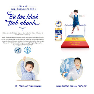 Sữa bột Dielac Alpha 1 - Hộp thiếc 900g
