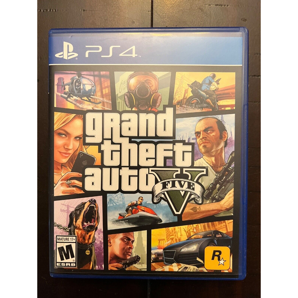 Game PS4 : Grand Theft Auto V [ Like New ] [ Hệ US ]