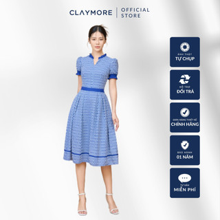 Váy Đầm Xòe Nhún Bèo CLAYMORE Mã CDX2S3C04723