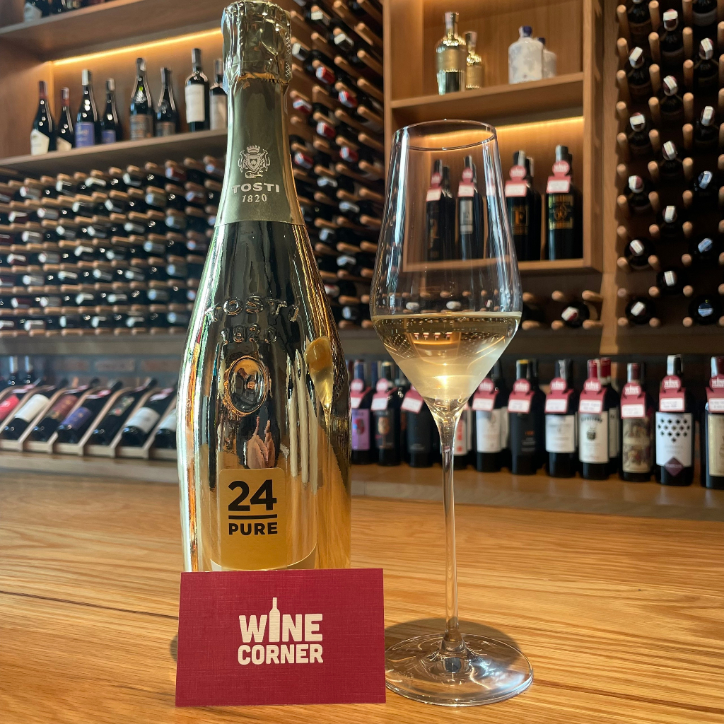 [Chính Hãng] - Rượu Vang Sủi  Ý Tosti 1820 ’24 Pure’ Brut Grand Cuvee 11.5%