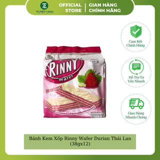 Bánh Kem Xốp Rinny Wafer Durian Thái Lan