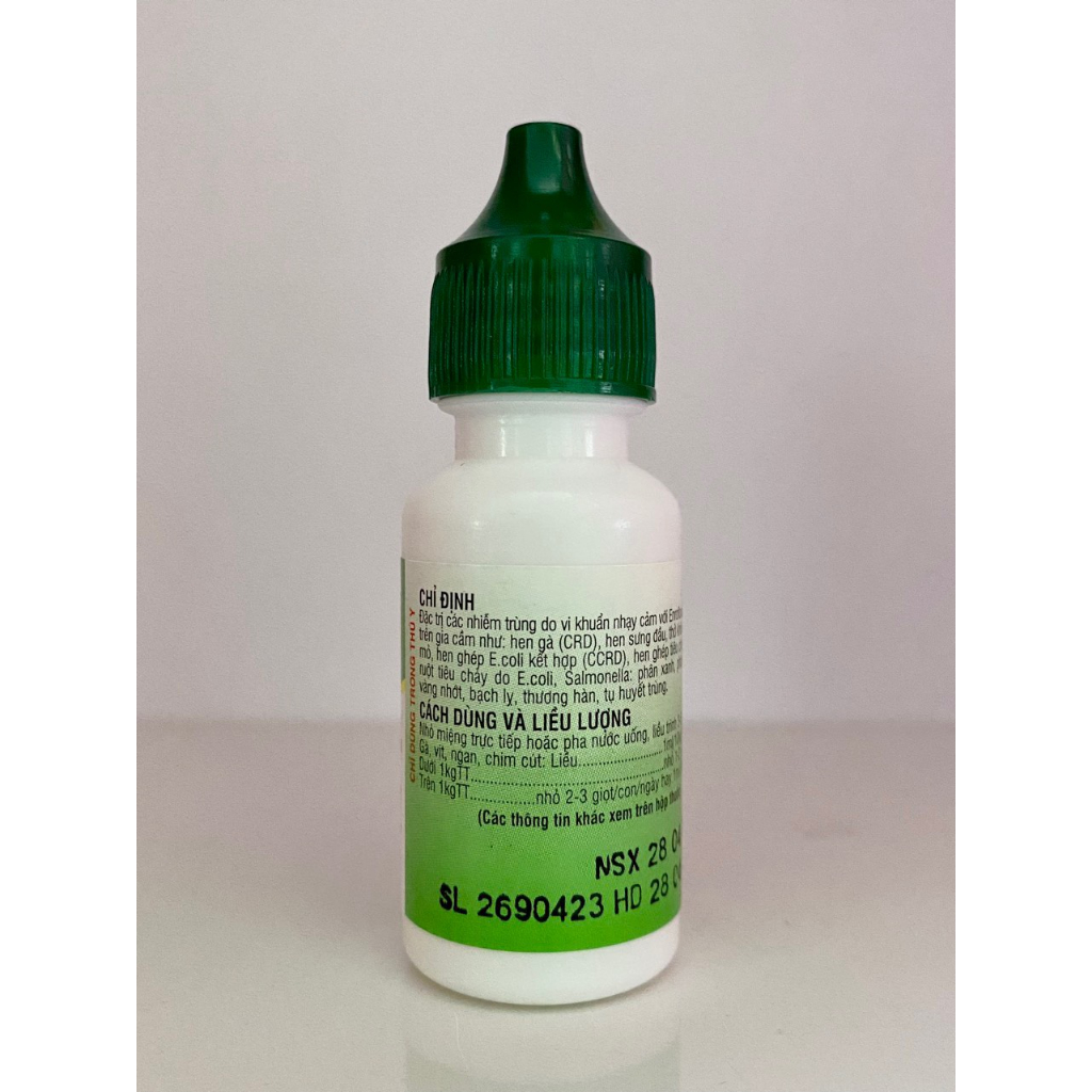 VIAQUINO 100 Hen Gà, Tiêu Chảy lọ 10ml