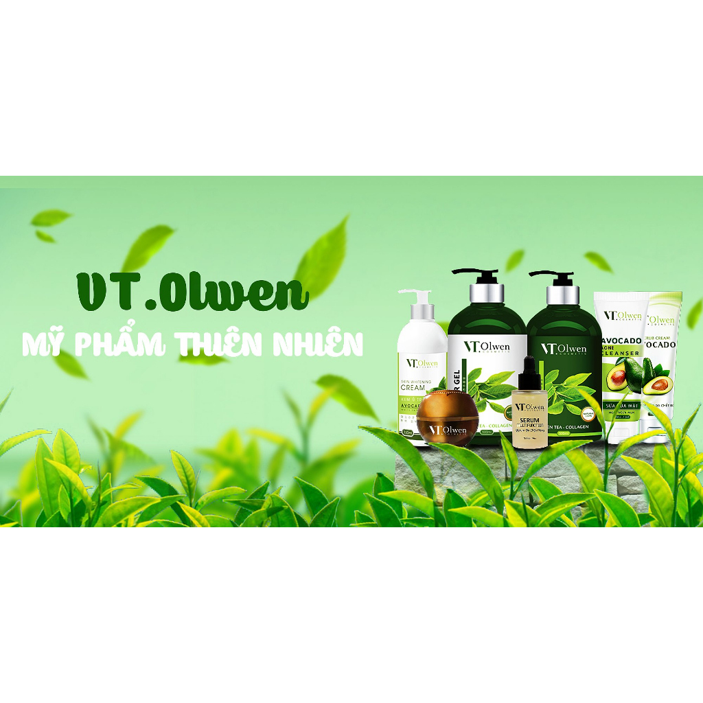 Sữa rửa mặt chiết xuất diếp cá VT.Olwen 100ml vitamin C và Collagen làm sạch sâu, cân bằng độ ẩm cho da