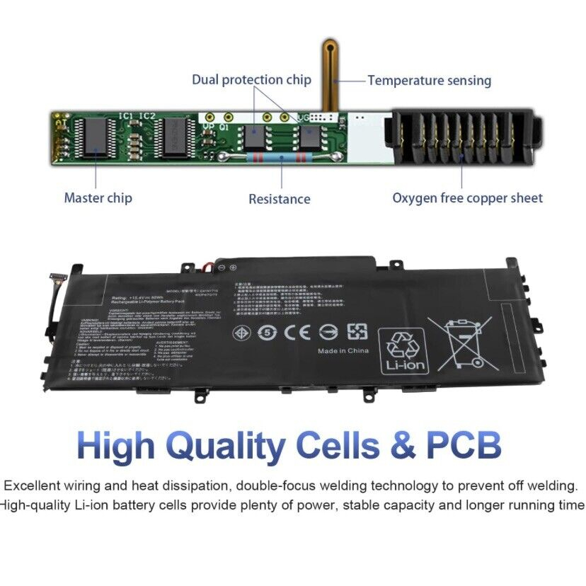 💖💖 Pin Zin (Battery) Asus ZenBook 13 U3100FN U3100UN Original
