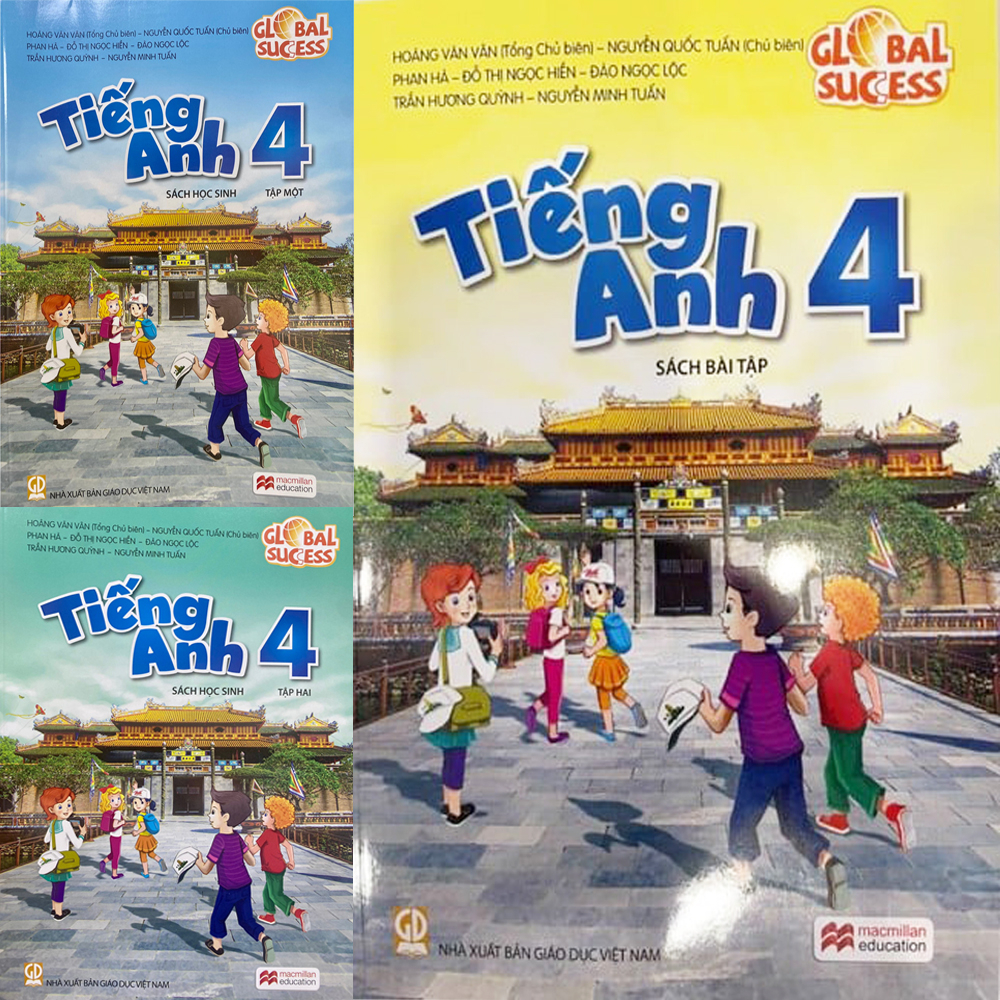 Sách - Tiếng Anh Sách học sinh Không đĩa Global Success Lớp 4 Tập 1