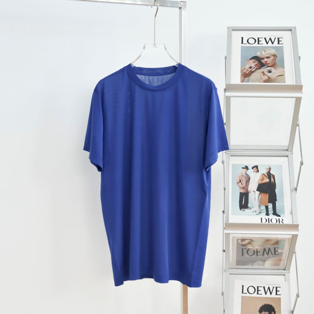 Áo thun nam cao cấp Lizard kẻ sọc nhiều màu co dãn thấm hút mồ hôi - 1SP23T128