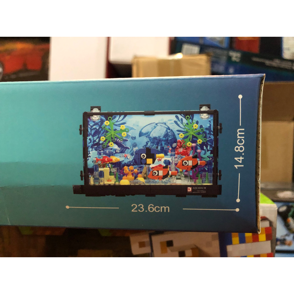 Xếp Hình DK Bể Thủy Sinh Nuôi Cá Và Rùa Cảnh