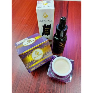 COMBO FACE THẢO DƯỢC BAN NGÀY ( face Tím , serum phục hồi)