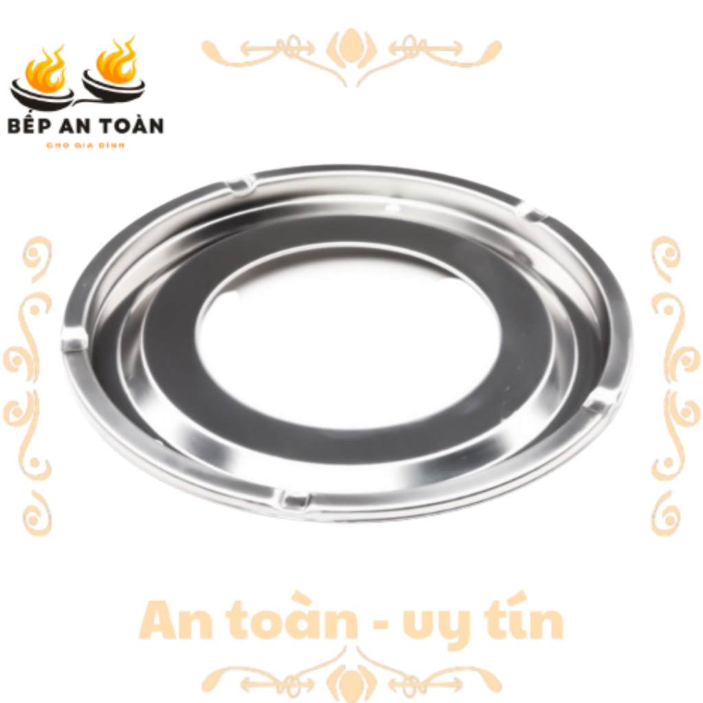 Khay hứng tràn bếp gas / Dĩa inox để kiềng bếp gas mặt kính