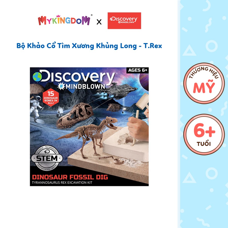 Đồ Chơi DISCOVERY Bộ Khảo Cổ Truy Tìm Xương Khủng Long - T.Rex 1423004871