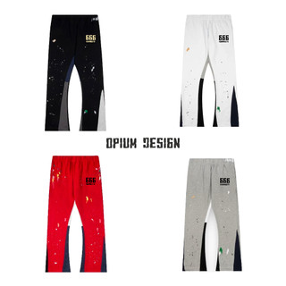 Quần nỉ 666humanista byop/ form ống loe/ cotton mịn 380gsm