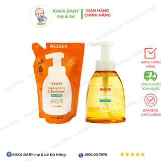 Nước rửa bình sữa wesser