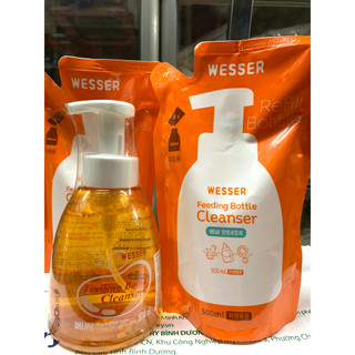 Nước rửa bình sữa wesser