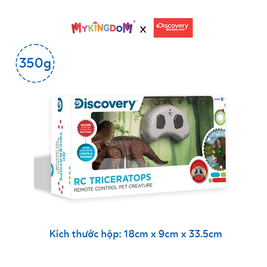 Đồ Chơi DISCOVERY MINDBLOWN Khủng Long Ba Sừng Triceratops 1303002081