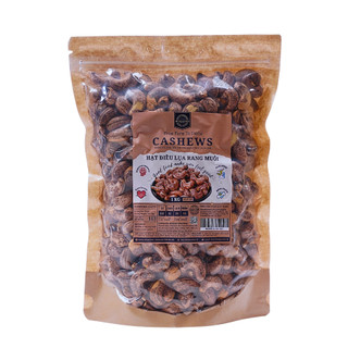 Hạt điều lụa rang muối - salted skin cashew the nuts valley