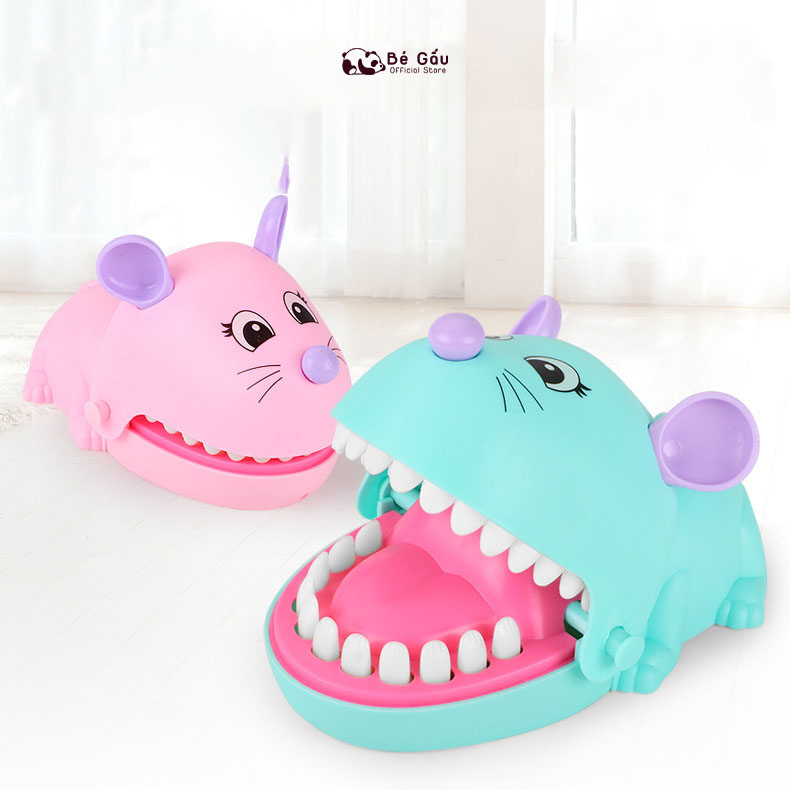Đồ chơi khám răng chuột cute, đồ chơi vui nhộn gắn kết gia đình