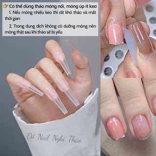 Nước sáng đá tháo móng giả 10ml JELIVA