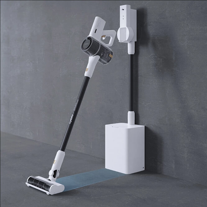 Máy Hút Bụi Cầm Tay Xiaomi Lydsto H4 Tự Động Hút Rác, Lực Hút Cực Mạnh 25.000 Pa - Bảo Hành 12 Tháng