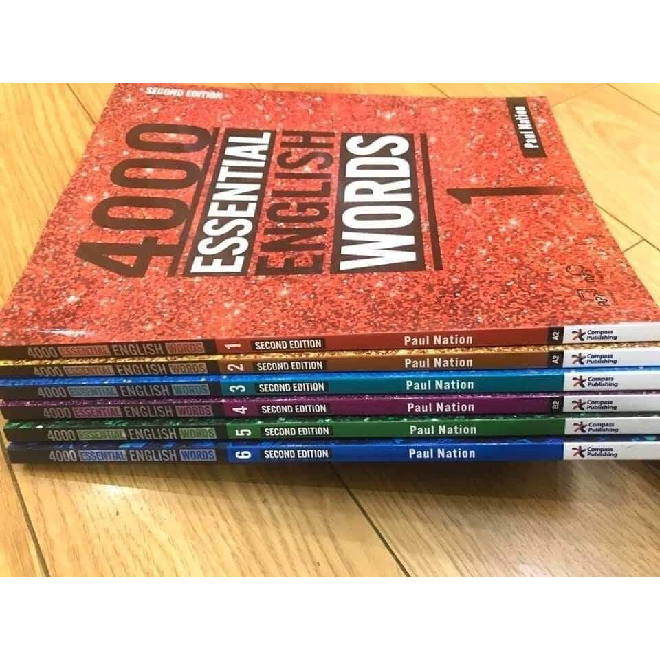 Sách - 4000 ESSENTIAL ENGLISH WORDS - bộ 6 cuốn kèm mp3 và ansew key