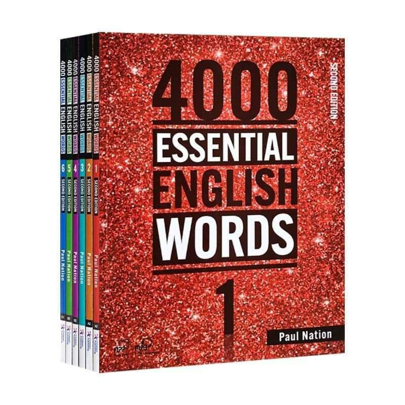 Sách - 4000 ESSENTIAL ENGLISH WORDS - bộ 6 cuốn kèm mp3 và ansew key