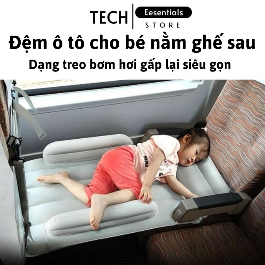 Giường hơi ô tô cho bé nằm nhập khẩu cao cấp,nệm cho bé dạng treo sau xe ô tô,đệm hơi ô tô cho bé nằm,đệm ô tô