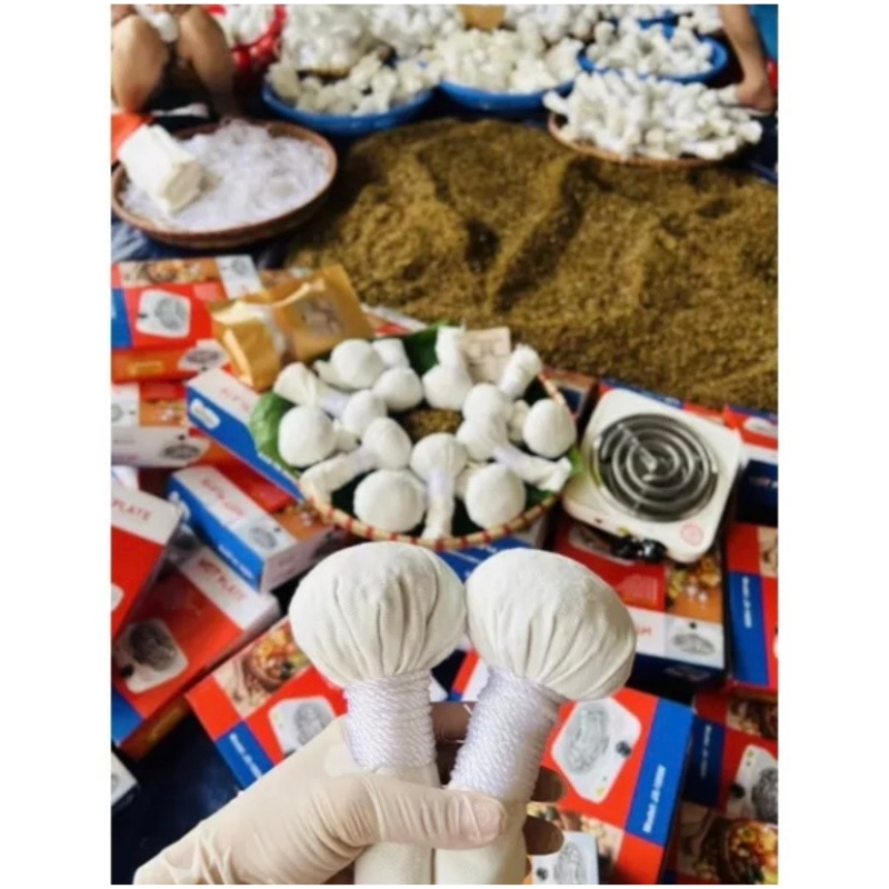 Chườm mắt, Cây muối chườm mắt sau sinh, Túi chườm mắt thảo dược