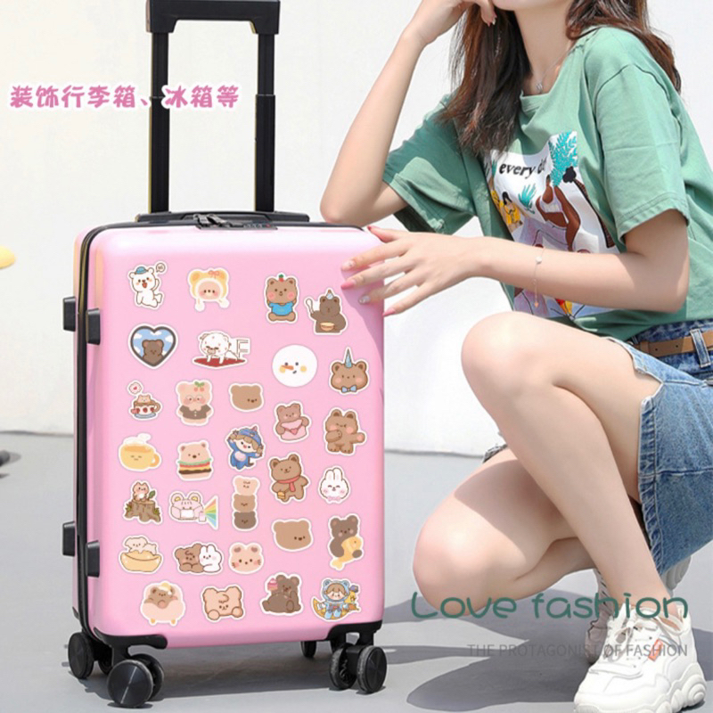 Set 100 hình dán Chống thấm nước hoạ tiết Hoạt hình Phong cách Graffiti độc đáo trang trí mũ bảo hiểm,laptop Tiệm Ốc Sột