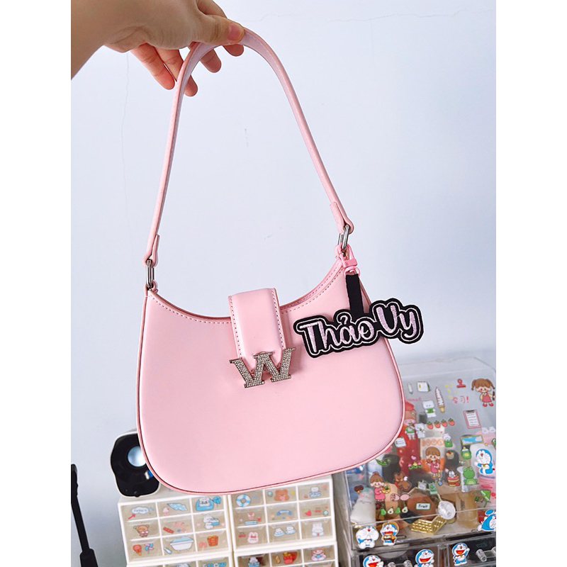 🆂🅸🅼🅿🅻🅴 🅺🅴🆈🅲🅷🅰🅸🅽  Móc khoá thêu tên basic tránh nhầm lẫn 🖤