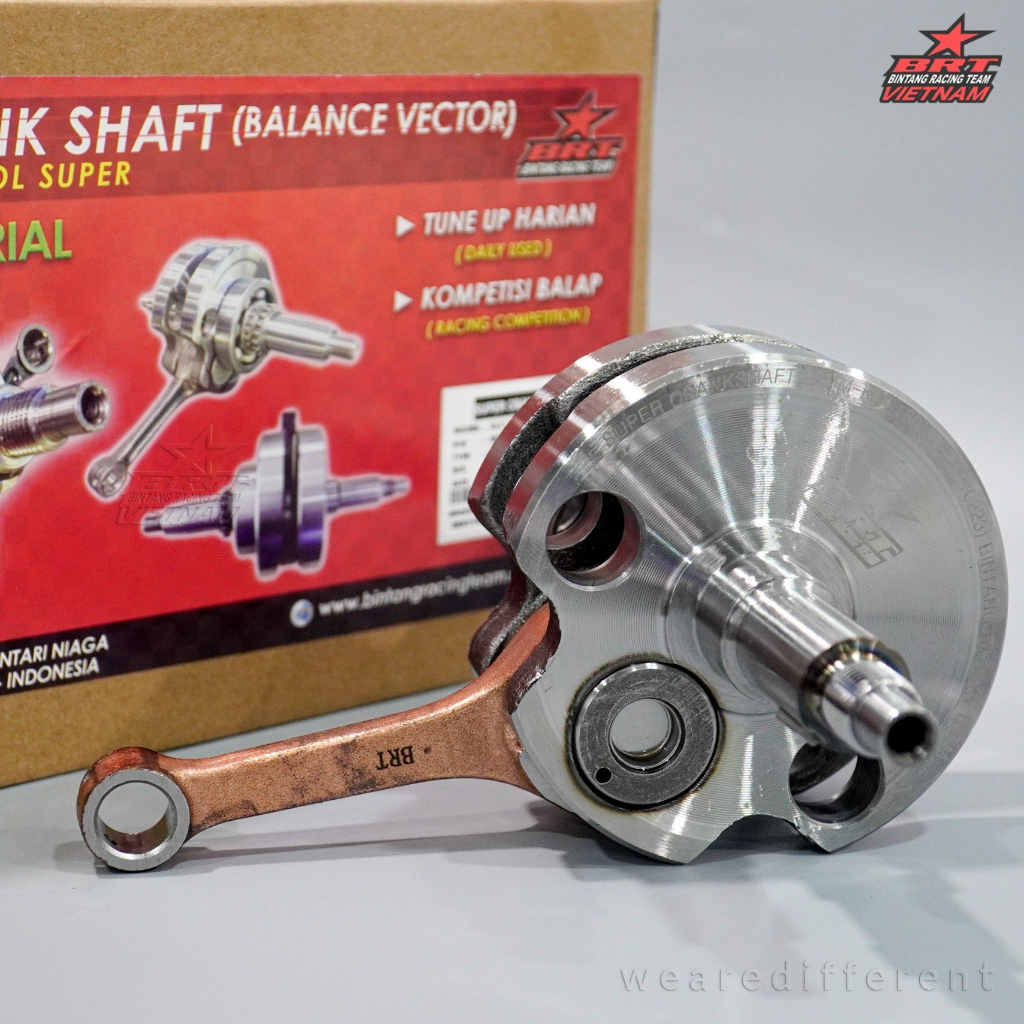 Cốt Dên BRT CHO KLX150 +6mm