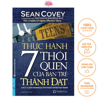Sách thực hành 7 thói quen của bạn trẻ thành đạt