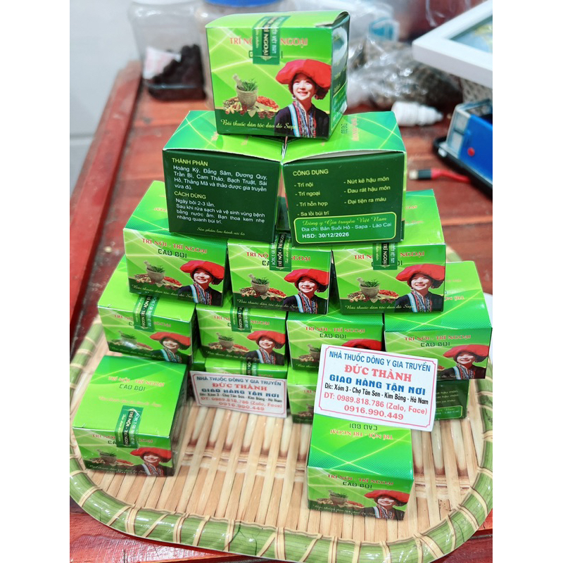 Cao bôi trĩ 100% thiên nhiên của dân tộc dao đỏ