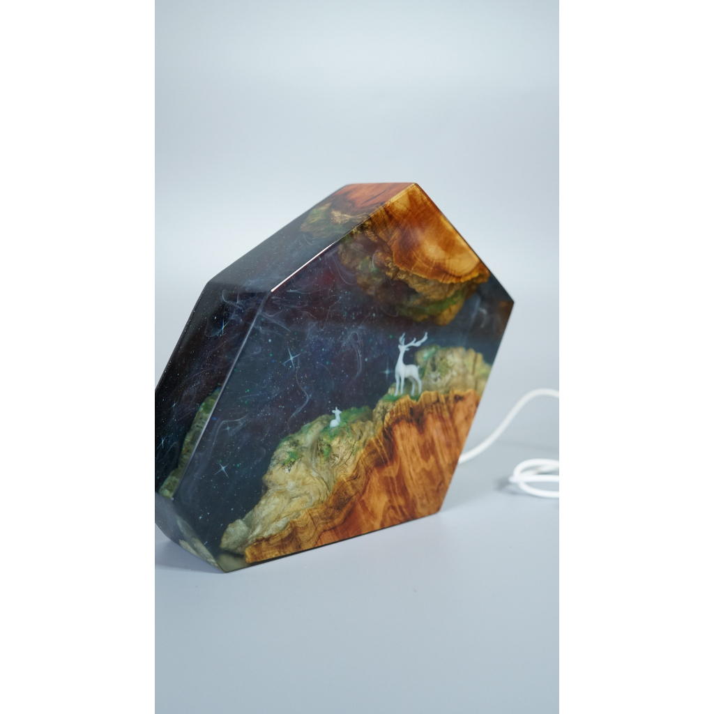 Đèn ngủ đèn decor epoxy