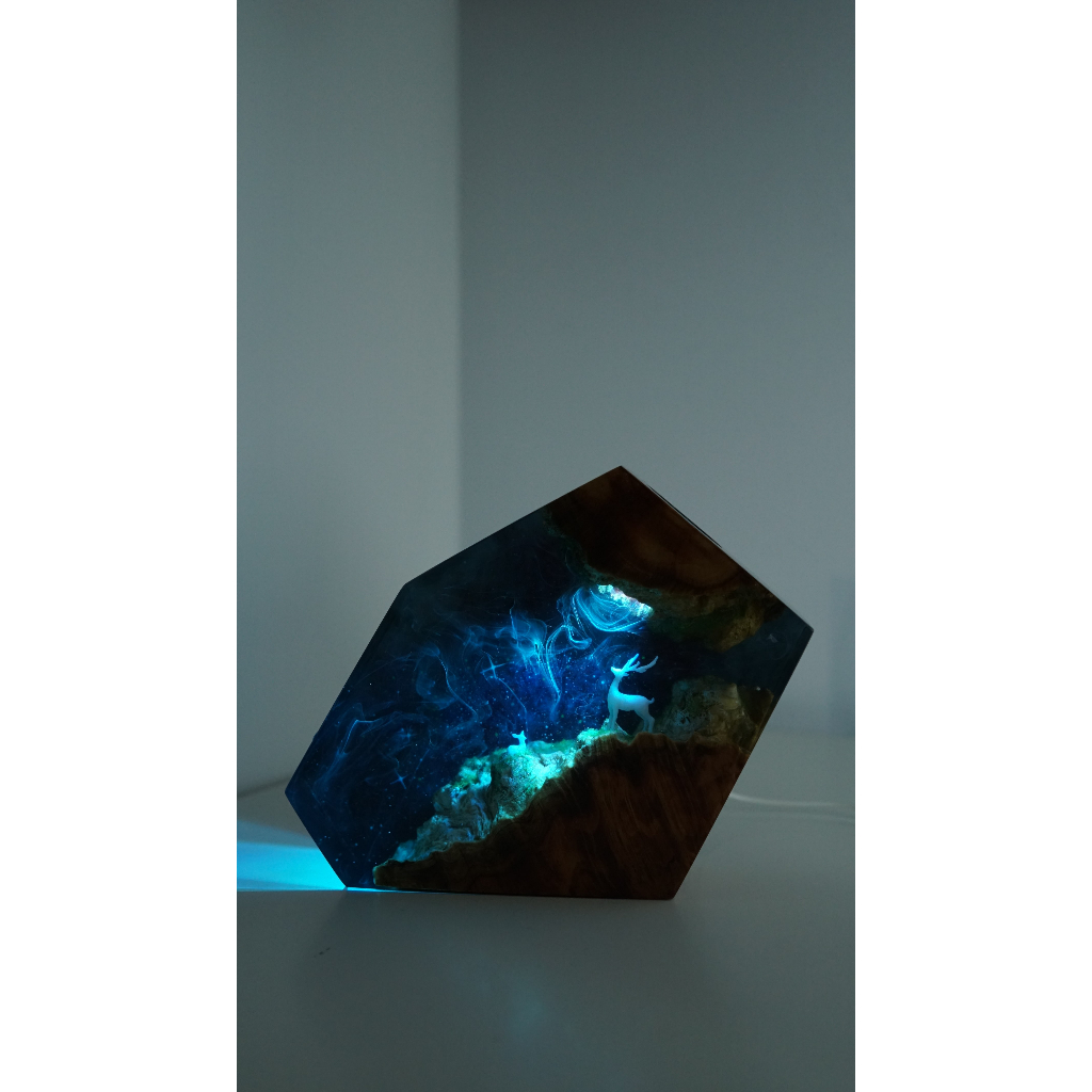 Đèn ngủ đèn decor epoxy