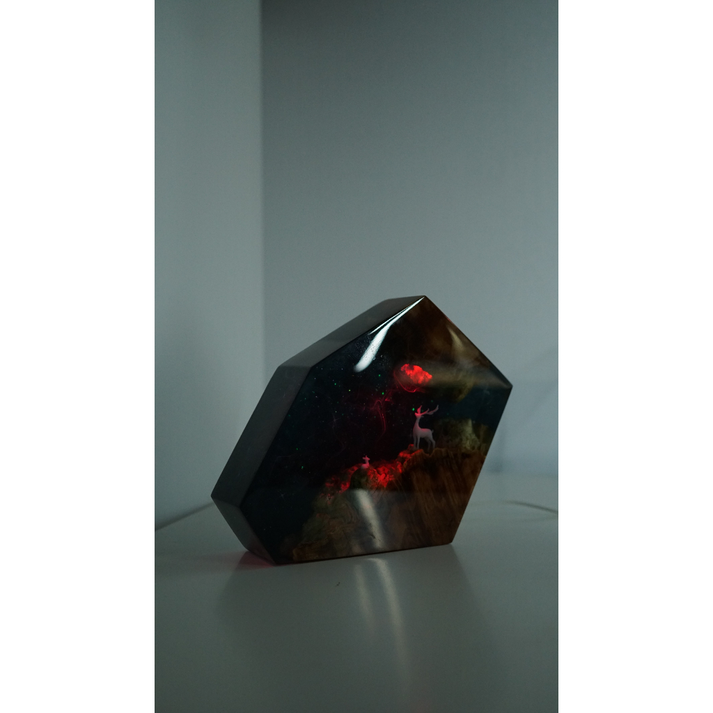 Đèn ngủ đèn decor epoxy