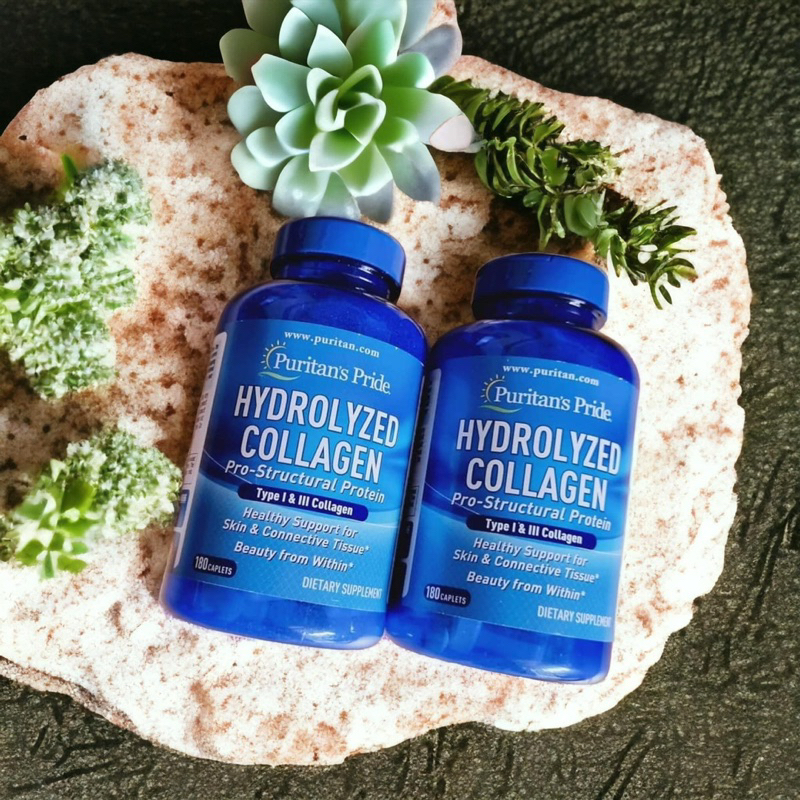Collagen thuỷ phân trắng da, mờ nám Hydrolyzed Collagen Puritan￼