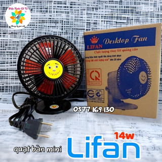 Quạt để bàn mini điện 220V siêu chất Lifan GN4