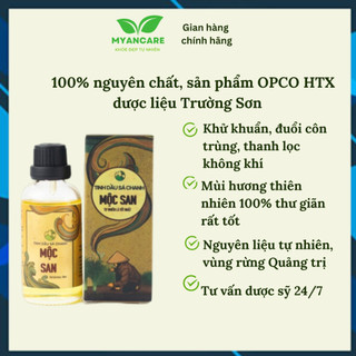 Tinh dầu sả chanh nguyên chất 50ml Mộc San