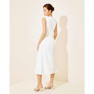 Đầm sát nách cổ nhíu - Everluxe