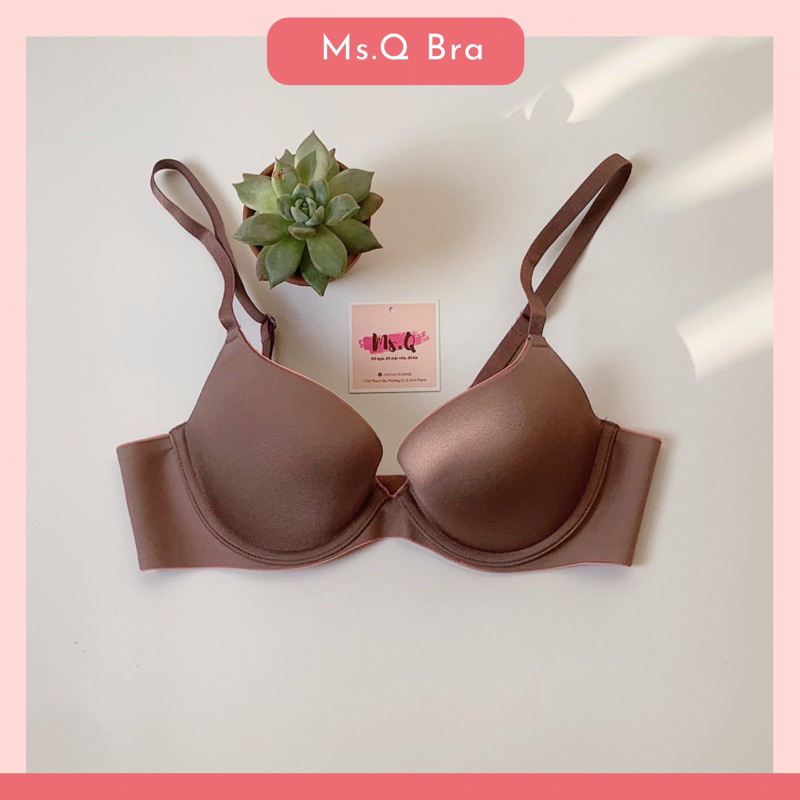 Áo lót nâng ngực mút mỏng có gọng cao cấp là áo ngực xuất xịn Ms.Q AS68