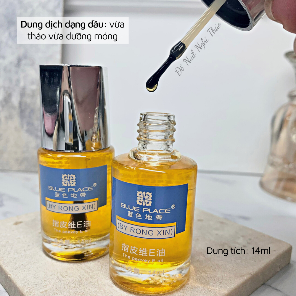 Nước tháo móng úp Blue Place NGHI THẢO 14ml