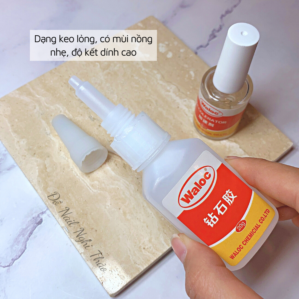 Keo bê tông nail gắn móng waloc NGHI THẢO