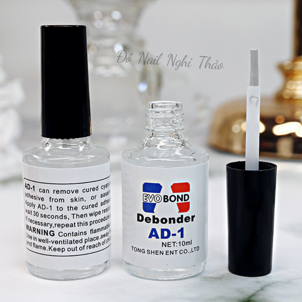 Nước sáng đá tháo móng giả 10ml NGHI THẢO