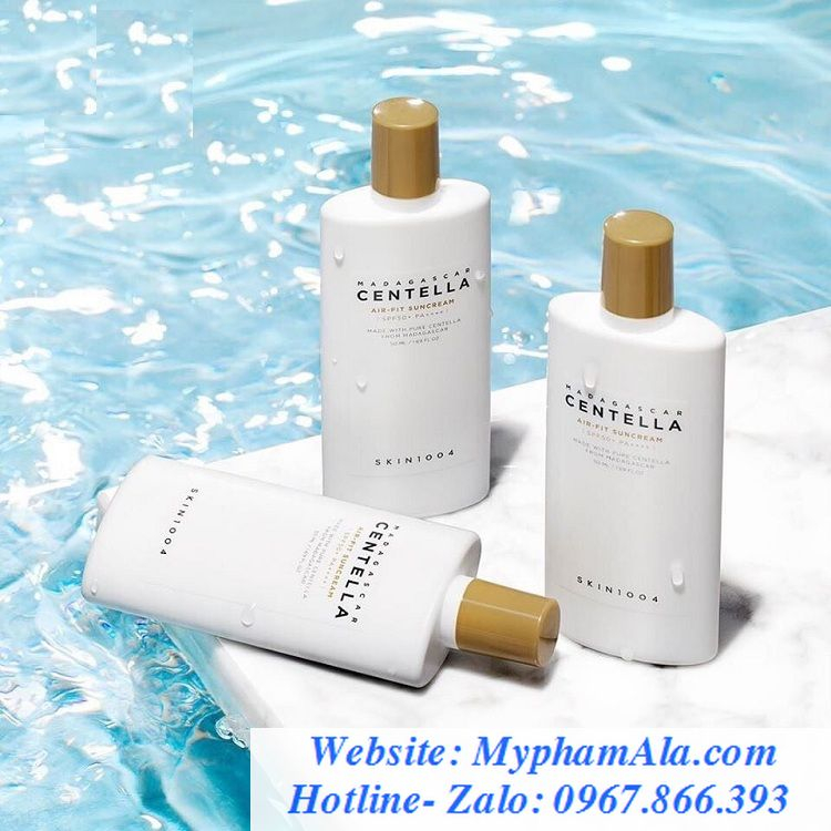 Kem Chống nắng Skin1004 Madagascar Centella Air Fit SunCream Plus SPF50+ PA+++ 50ml