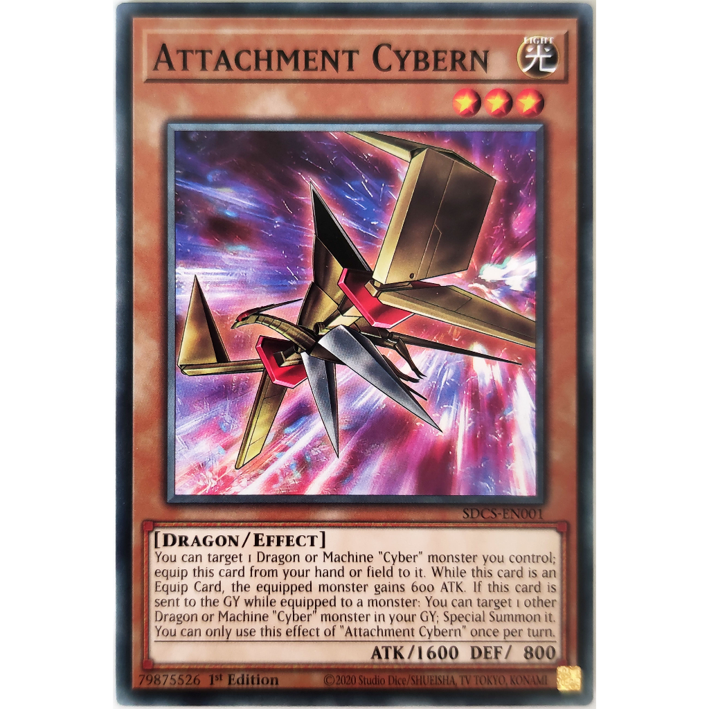 [Thẻ Yugioh] Attachment Cybern |EN| Common