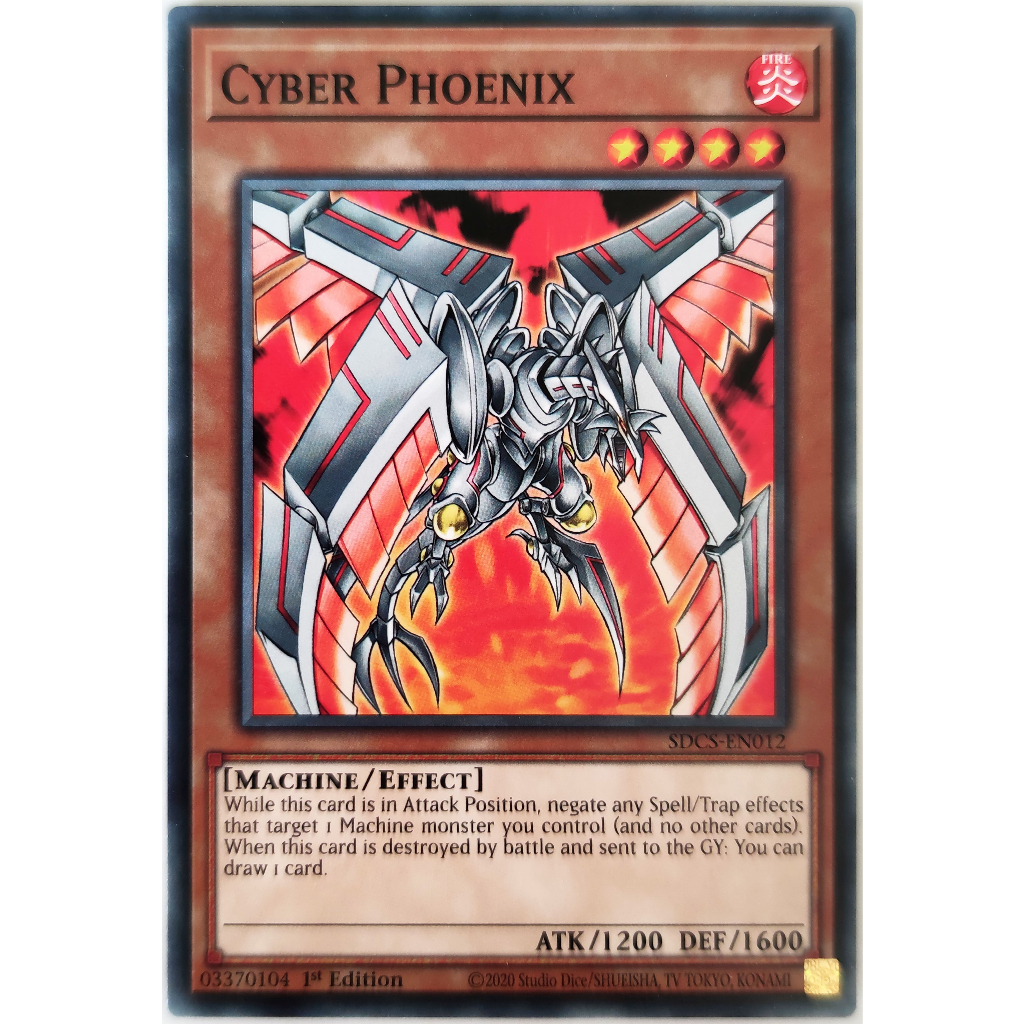 [Thẻ Yugioh] Cyber Phoenix |EN| Common