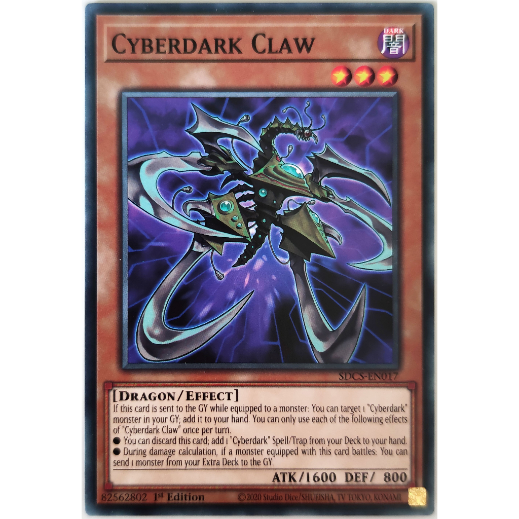 [Thẻ Yugioh] Cyberdark Claw |EN| Common