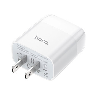 Củ Sạc Nhanh Hoco C73 2 Cổng USB Công Suất 2.4A