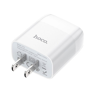 Củ Sạc Nhanh Hoco C73 2 Cổng USB Công Suất 2.4A
